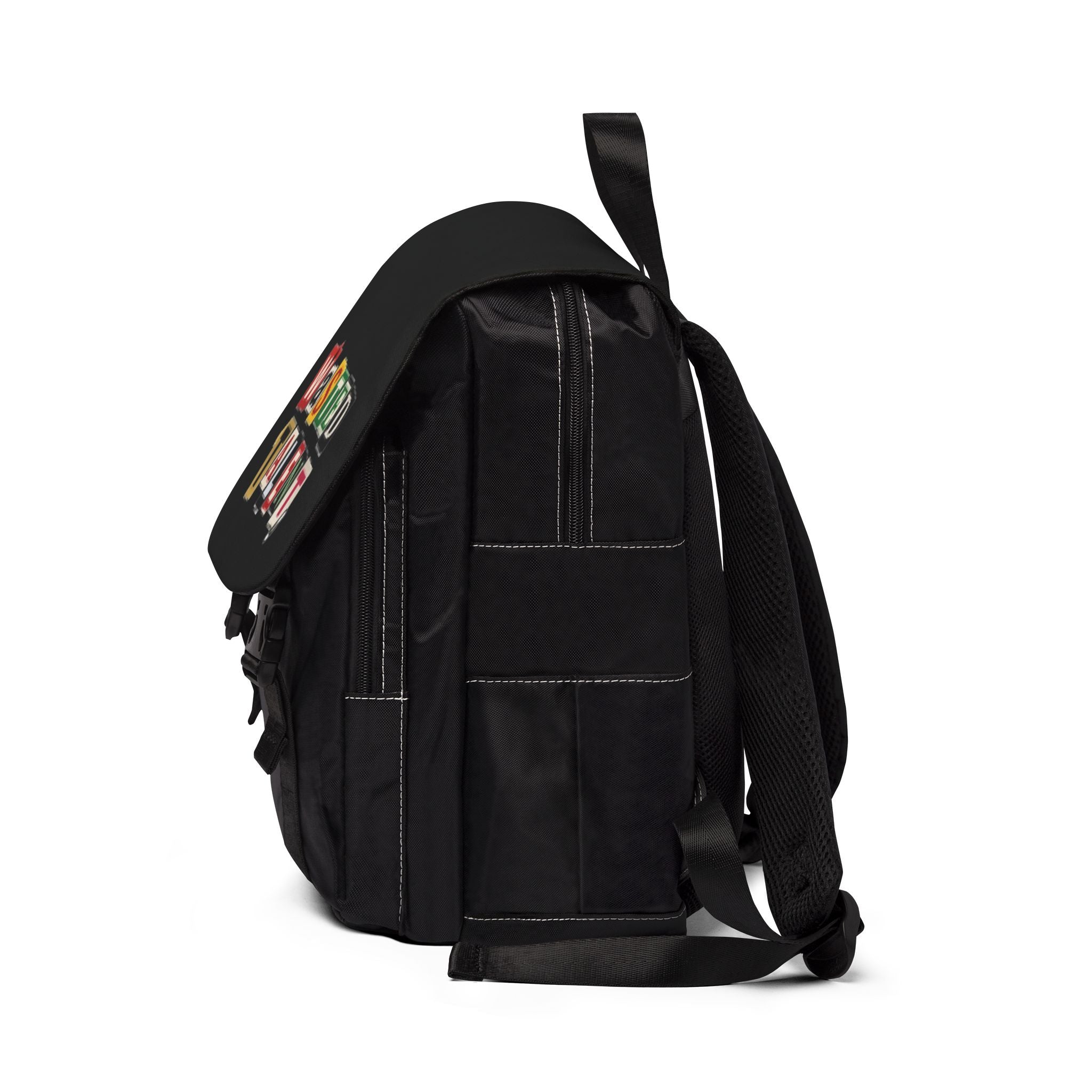 Wasted Talent Backpack | Ransom Note Style Graphic School Bag